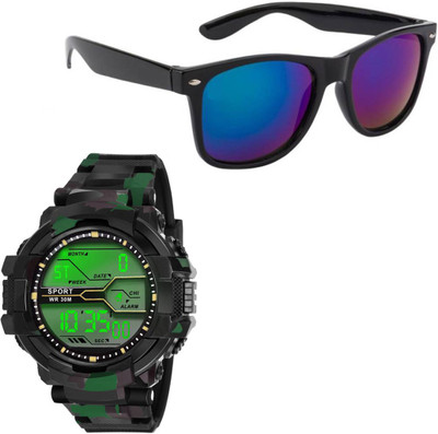 

Elligator Analog Watch Combo(Multicolor)
