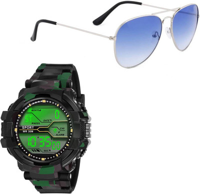

Elligator Analog Watch Combo(Multicolor)