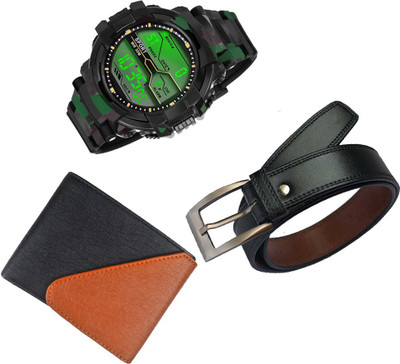 

Elligator Analog Watch Combo(Multicolor)