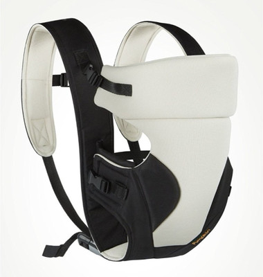 

Little Pumpkin Kiddie Kingdom Baby Carrier (Cream Black) Baby Carrier(Black, Creame, Front carry facing out)