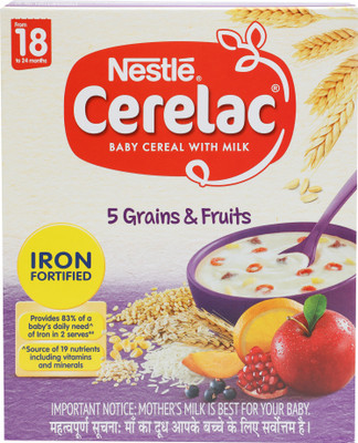 

Nestle 5 Grains and Fruits Cereal(300 g)