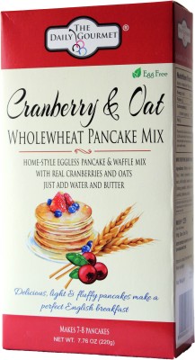 

The Daily Gourmet Egg-Free Cranberry & Oat Wholewheat Pancake Mix Self Rising Flour Powder(220 g)