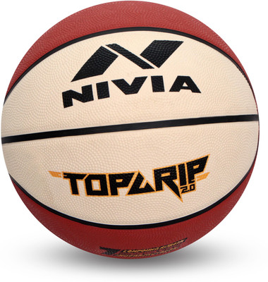 

Nivia Top Grip 2.0 Basketball - Size: (Pack of 1, Brown