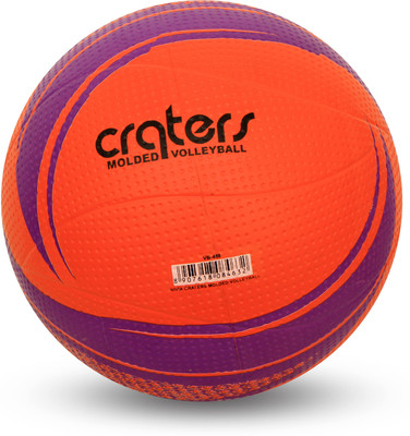 

Nivia Crater Volleyball - Size: (Pack of 1, Orange