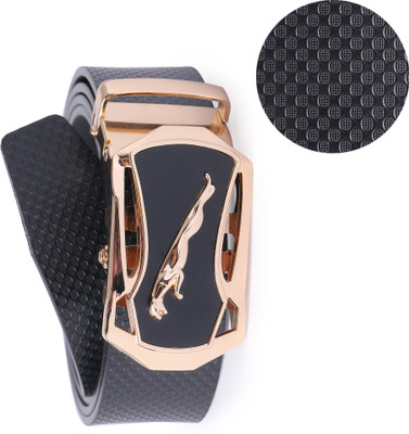 

Edifier Men Casual, Formal, Party Blue Texas Leatherite Belt, Black_03