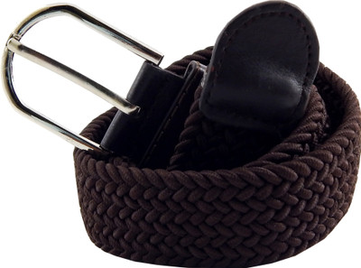 

ELS Men Casual, Evening, Formal Brown Canvas, Fabric, Synthetic Belt