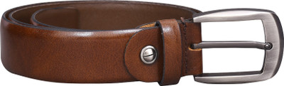 

ZAZ Men Formal Tan Genuine Leather Belt
