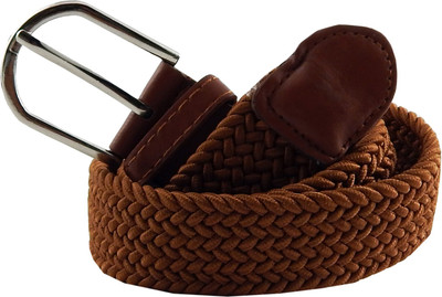 

ELS Men Casual, Evening, Formal Khaki Canvas, Fabric, Synthetic Belt