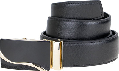 

Genious Men Casual, Party, Formal Black Genuine Leather Belt
