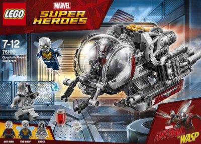 

Lego Marvel's Antman and The Wasp Quantum Realm Explorers (200 Pcs)(Multicolor)