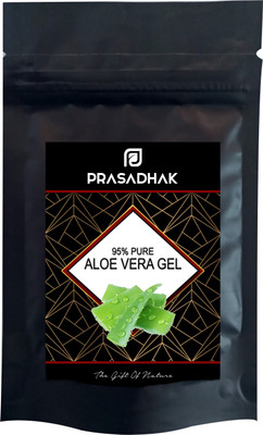 

Prasadhak Transparent Pure Natural Aloe Vera Gel For Skin & Hair Care(50 g)