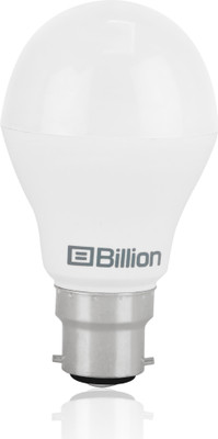 Billion 9 W Round B22 LED Bulb(White)