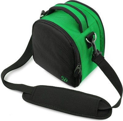 

VanGoddy Laurel DSLR Carrying Bag with Removable Shoulder Strap Camera Bag(Black, Green)