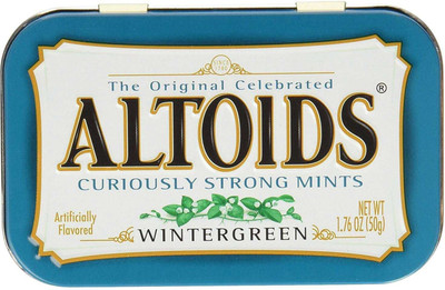 

Altoids Curiously Strong Mints, Wintergreen - 50g Wintergreen Candy