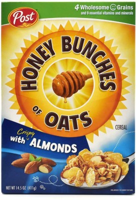 post Honey Bunches of Oats with Crispy Almonds Cereal - 411g(14.5oz) Box(411 g)