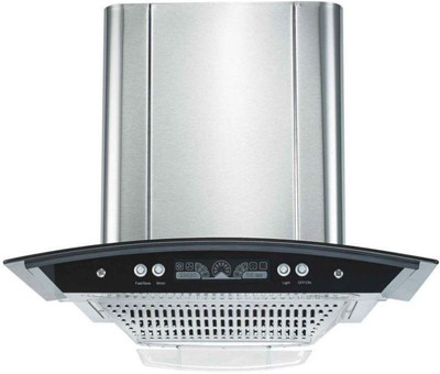 

Hawkweed italy Hw-008 (60cm) 1100 Suction Wall Mounted Chimney(Silver 1100)