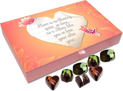 

Chocholik Gift Box - There Is No Blessing Like Mom Love Chocolate Box - 12pc Truffles(144 g)