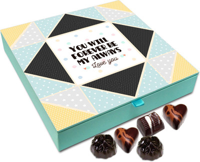 

Chocholik Gift Box - You Will Forever Be Mine Always Chocolate Box - 9pc Truffles(108 g)
