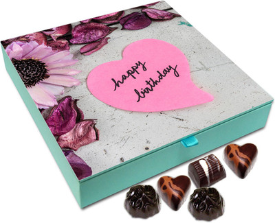 

Chocholik Gift Box - Happy Birthday Chocolate Box - 9pc Truffles(108 g)
