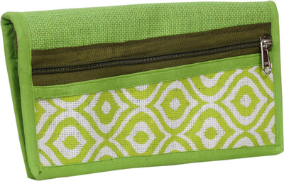 

Empower Trust Casual Green, Beige Clutch, Beige;green