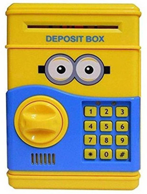 

Prro Kids Savings ATM Bank with Electronic Lock Coin Bank jhpb_03(color may vary) Coin Bank(Multicolor)