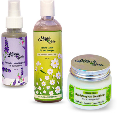 

Mirah Belle Naturals Hair Colour and Protection Silver Kit(Set of 3)