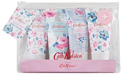 

Cath Kidston Wild Rose And Quince Hand Cream/Body Lotion/Shower Gel/Shampoo Mini Travel Set(Set of 4)