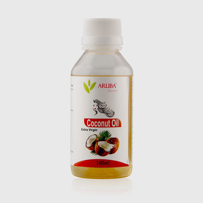 

Aruba Essentials Coconut Extra Virgin oil Undiluted 100ml Hair Oil(100 ml)