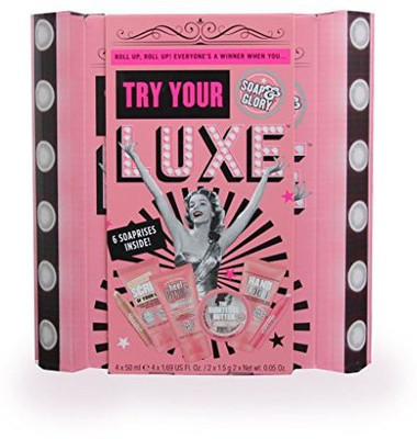 

Soap And Glory Try Your Luxe Soaprise Christmas Gift Set(Set of 6)