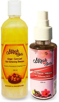 

Mirah Belle Naturals Hair Darkening Silver Kit(Set of 2)