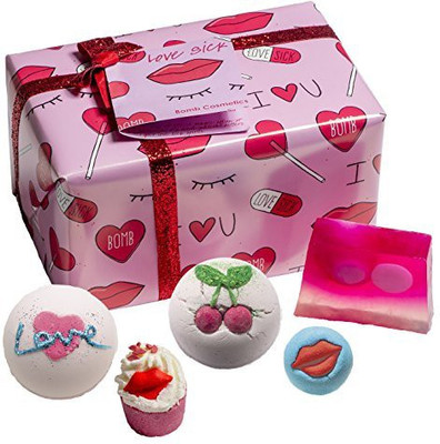 

Bomb Cosmetics Love Sick Handmade Gift Pack(Set of 5)