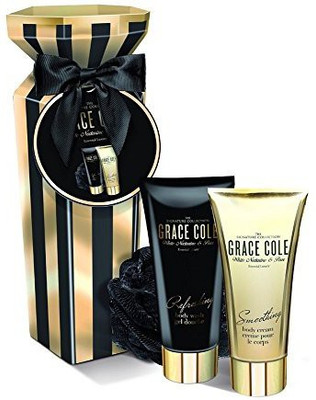 

Grace Cole Nectarine And Pear Delight Bath/Shower Set(Set of 2)