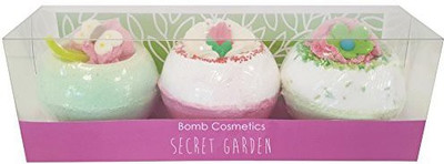 

Bomb Cosmetics Secret Garden Handmade Bath Blaster Gift Pack(Set of 3)
