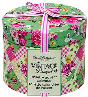 

Body Collection Vintage Bouquet Toiletry Bunting Advent Calendar Bath And Body Sets(Set of 2)