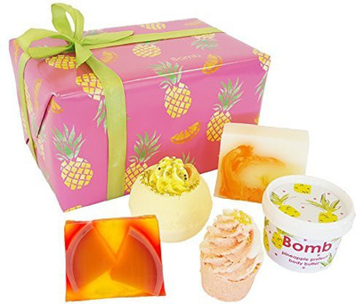

Bomb Cosmetics Totally Tropical Handmade Gift Pack(Set of 5)