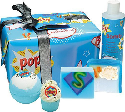 

Bomb Cosmetics Superhero'S Saviour Handmade Gift Pack(Set of 5)