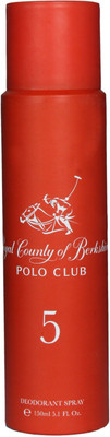

Royal County of Berkshire Polo Club RCBPC Deo No-5 Deodorant Spray - For Women(150 ml)