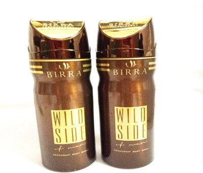 

BIRRA WILD SIDE Deodorant Spray - For Men(400 ml, Pack of 2)