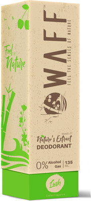 

waff World's First Nature's Extract Deodorant Lush Deodorant Spray - For Men & Women(135 ml)