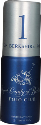 

Royal County of Berkshire Polo Club RCBPC Deo No-1 Deodorant Spray - For Men(175 ml)