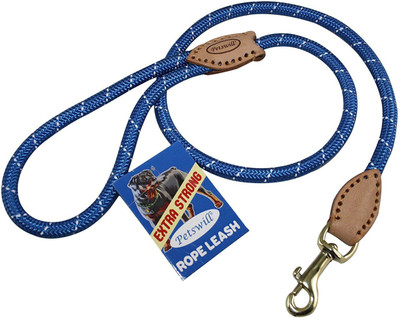 

PETSWILL DOG ROPE 5 cm Dog Strap Leash(Blue)