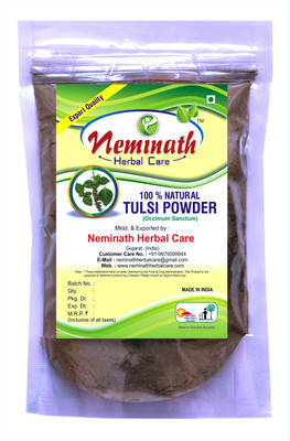 

Neminath Herbal Care Tulsi Leaves (OCIMUM SANCTUM) Powder for PROBLEM FREE SKIN NATURALLY (227Grams)(227 g)
