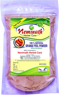 

Neminath Herbal Care Orange Peel (CITRUS AURANTIUM) Powder for NATURALLY GLOWING SKIN (227Grams)(227 g)