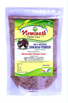 

Neminath Herbal Care Shikakai Pods (ACACIA CONCINNA) Powder for GORGEOUS HAIRS NATURALLY (227Grams)(227 g)