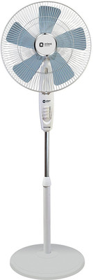 

Orient STAND 70 WIND PRO 5 Blade Pedestal Fan(WHIYR BLUE, Pack of 1), Blue;white