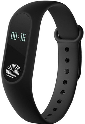 

Shrih Fitness Band With Heart Rate sensor, Pedometer & Sleep Monitoring functions For All Smartphones Fitness Band(Black, Pack of 1)