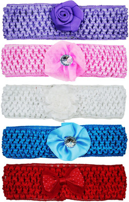 

FAVINO Flower Baby Headband Head Band(Multicolor)
