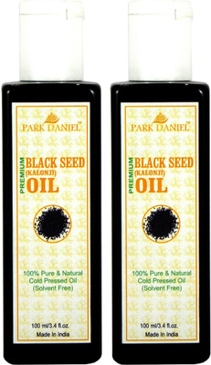 

Park Daniel Organic Black seed oil(Kalonji) combo pack of 2 bottles of 100 ml(200 ml) Hair Oil(200 ml)