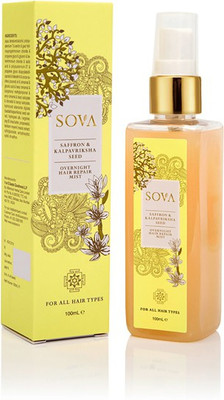 

SOVA Saffron & Kalpavriksha Seed Overnight Hair Repair Mist Hair Oil(100 ml)