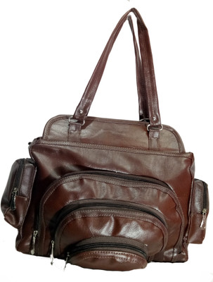 

Jovial Hand-held Bag(Brown)